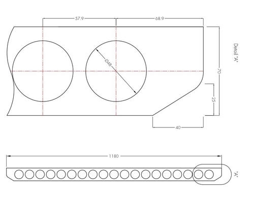 70MM Pallet Bearer Hollow Core Particle Board Pallet Production Line