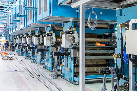 Second Hand SPGPrints Vinyl PVC Wallpaper Wallcovering Machine Production Line