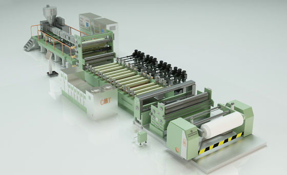 Chaîne de production synthétique de feuille de papier de roche de pierre faisant la machine